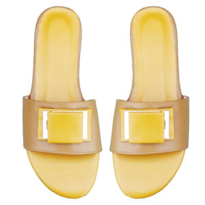 Classic Buckle Flat Slippers