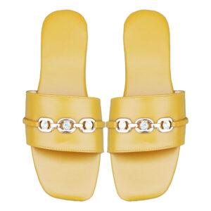 Urban Buckle Flat Slippers