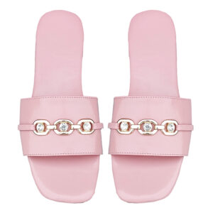 Urban Buckle Flat Slippers