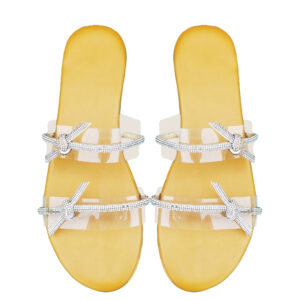 Double Stripe Stylish Slippers