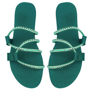 Glam Shine Rhinestone Chappals