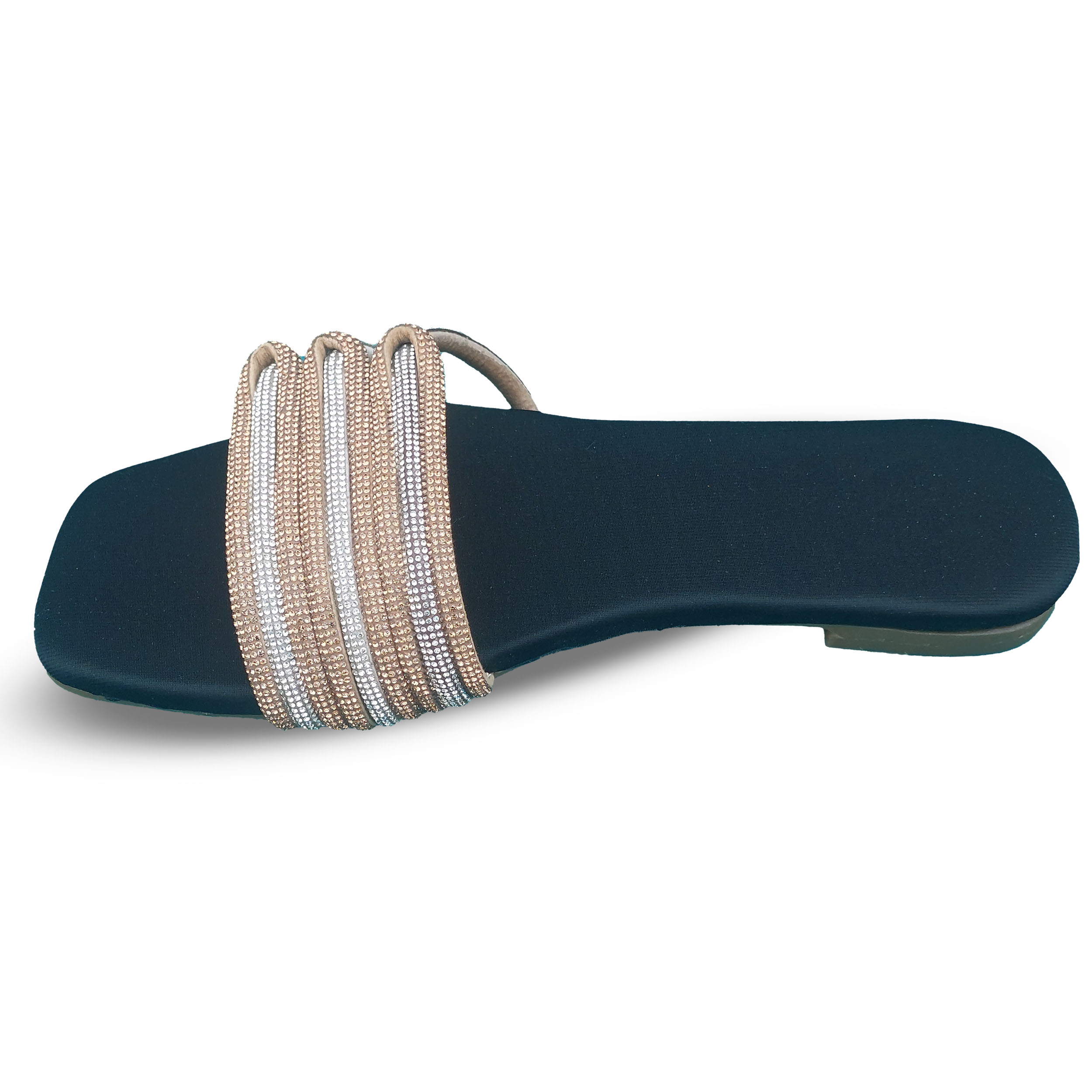 Crystal Glow Rhinestone Slippers - Image 2