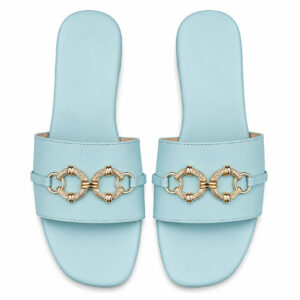 Signature Buckle Comfort Flats