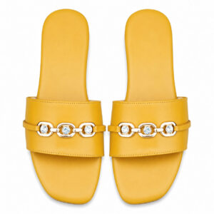 Urban Buckle Flat Slippers