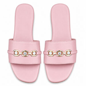 Urban Buckle Flat Slippers