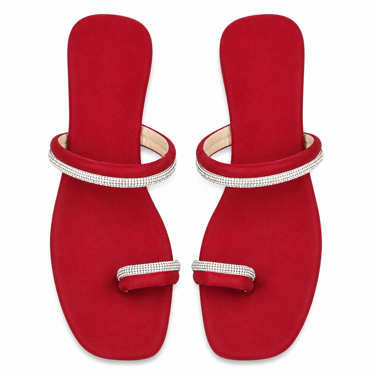 Red Breeze Comfort Flats
