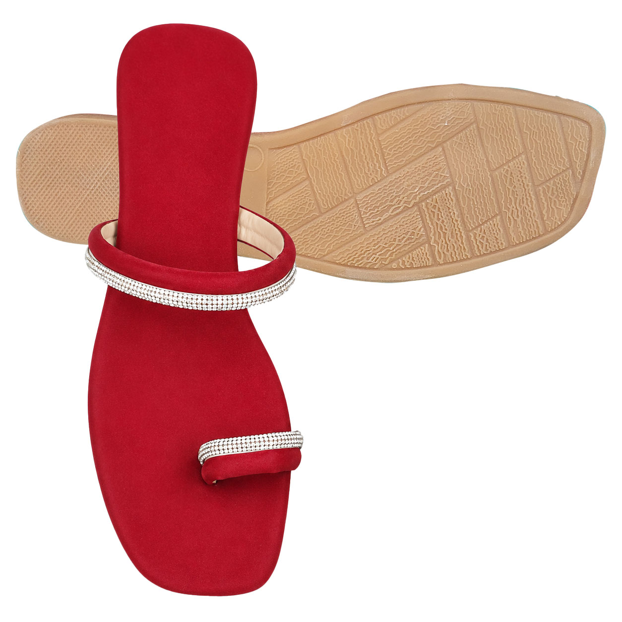 Red Breeze Comfort Flats - Image 4