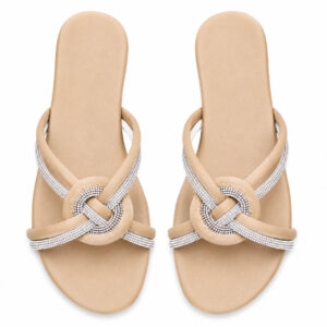 Diamond Sparkle Slide Slippers