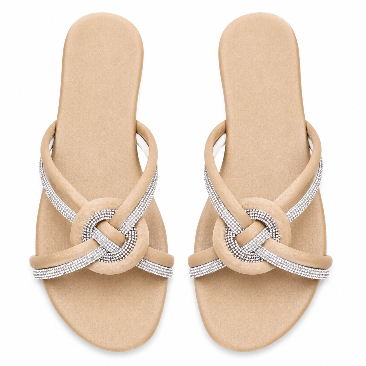 Diamond Sparkle Slide Slippers