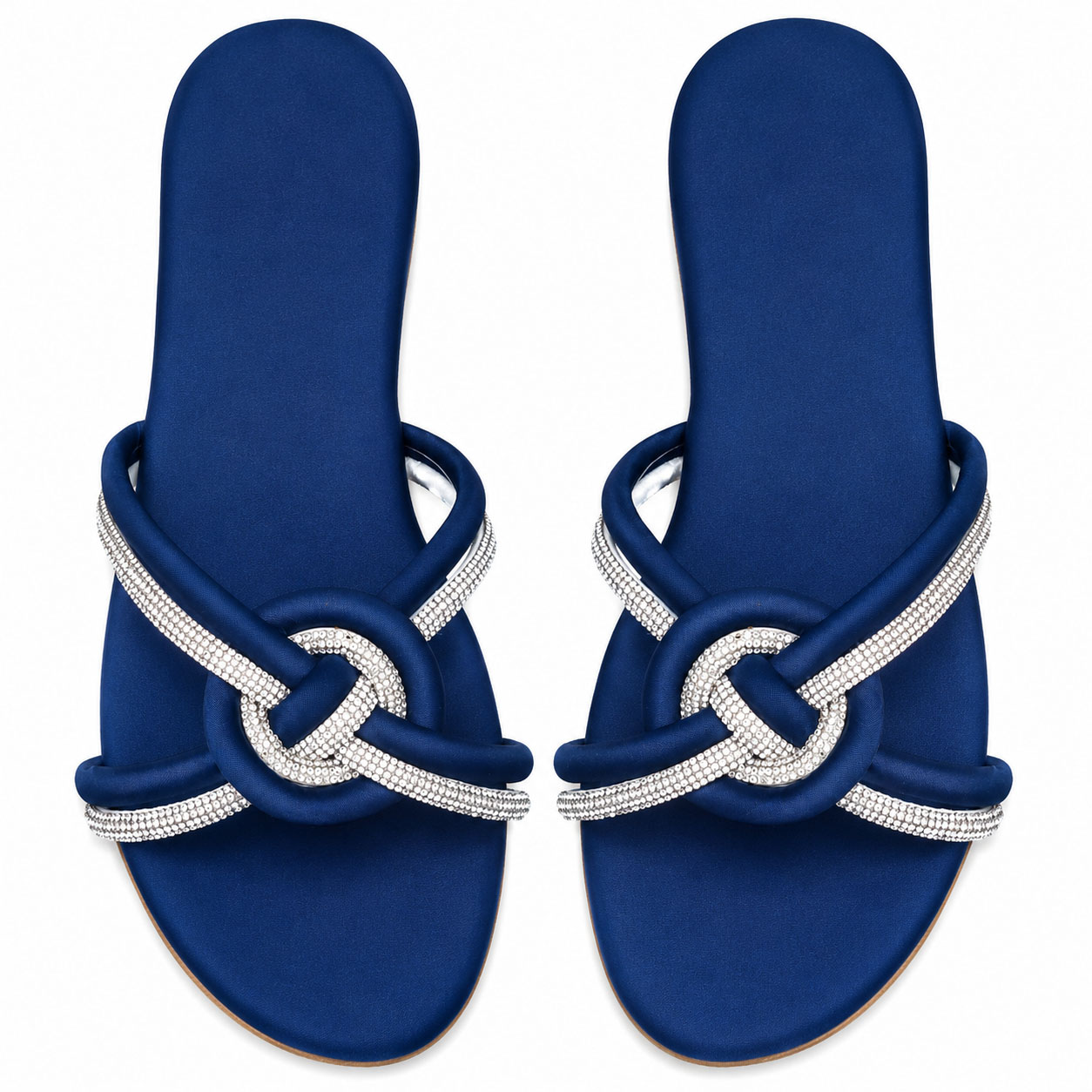 Diamond Sparkle Slide Slippers