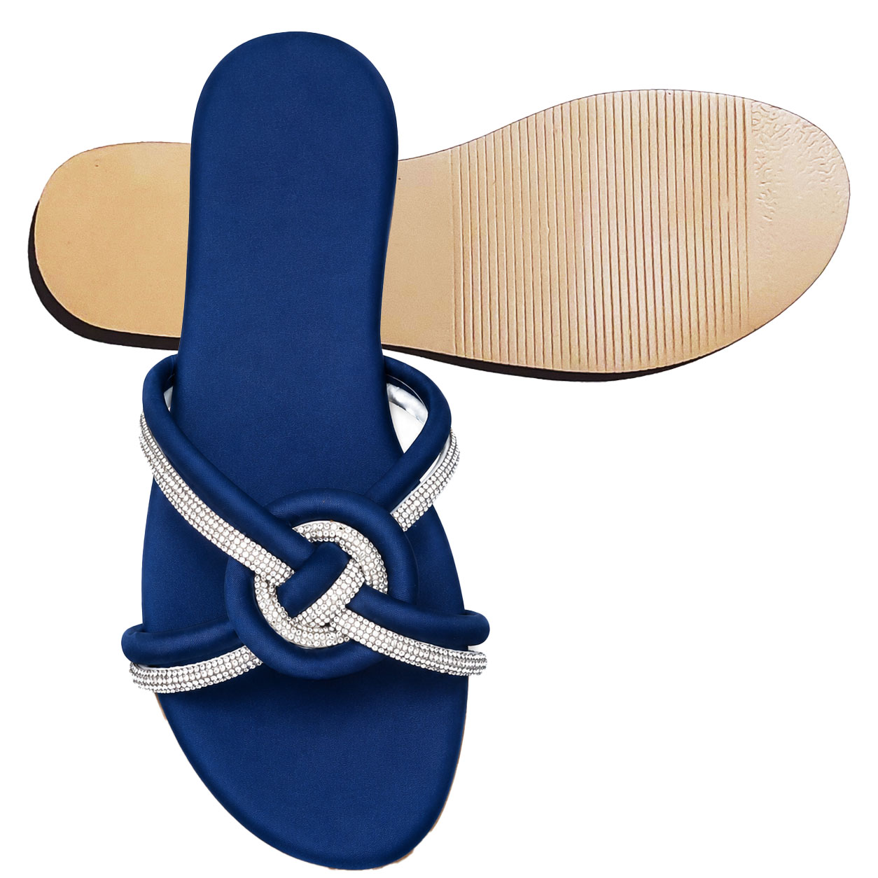 Diamond Sparkle Slide Slippers - Image 4