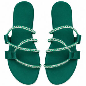Glam Shine Rhinestone Chappals
