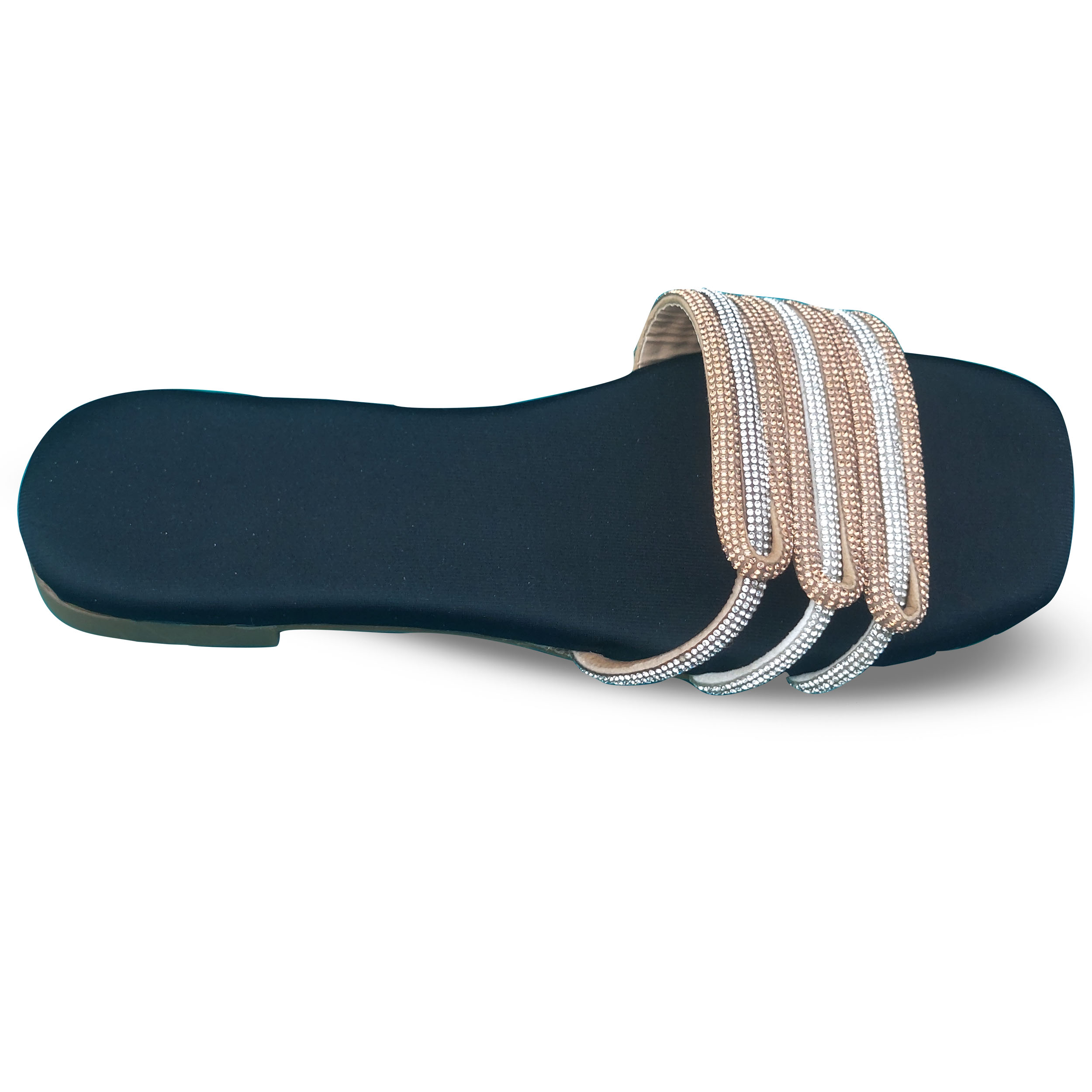 Crystal Glow Rhinestone Slippers - Image 3