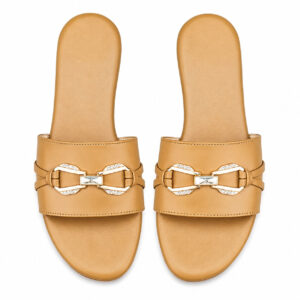 Classic Buckle Flat Slippers