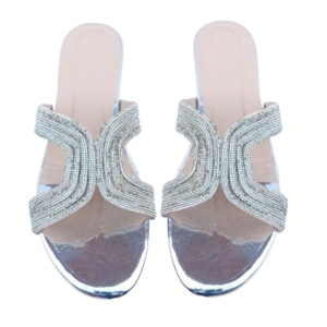 Silver Royal Elegance Sandals