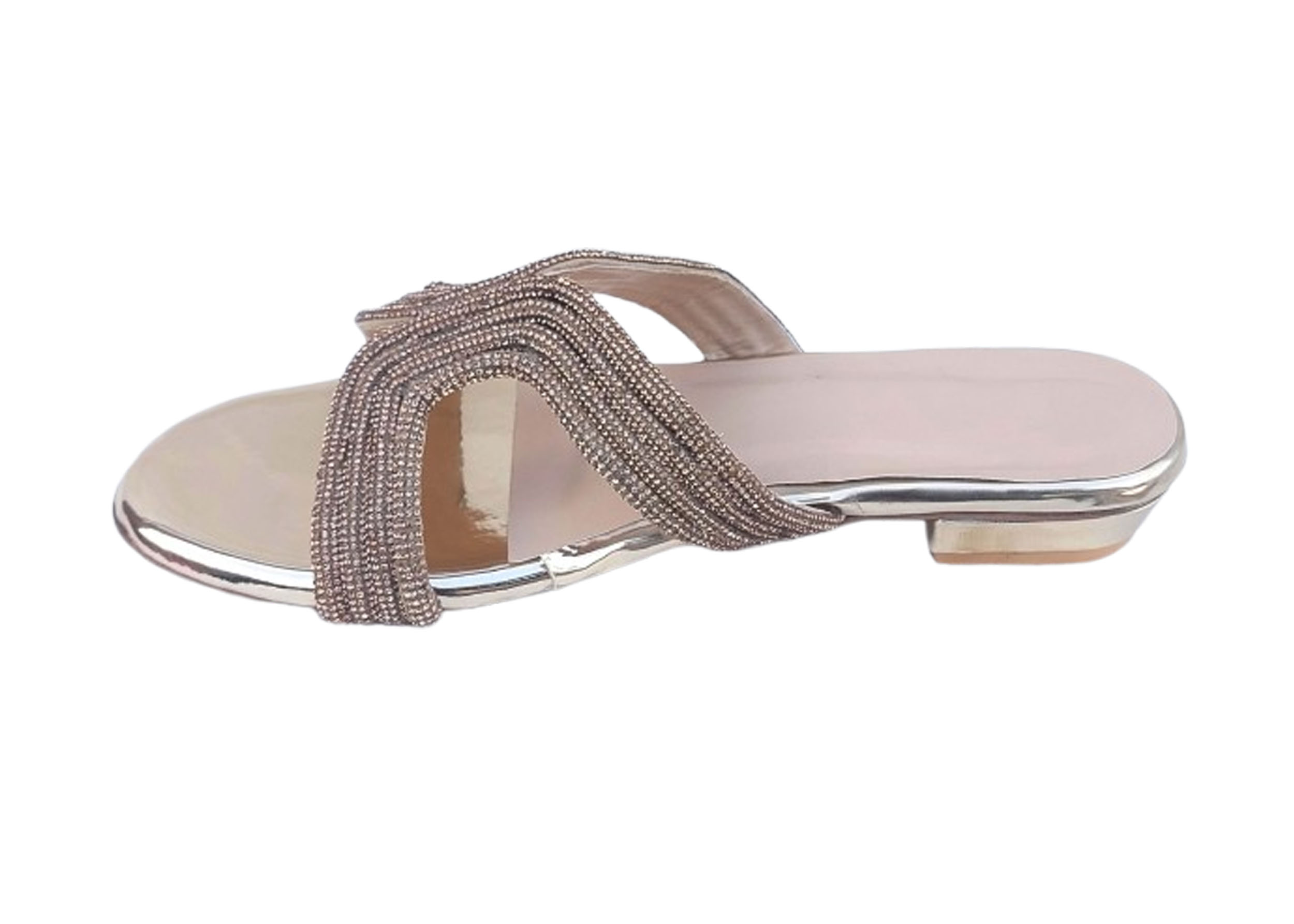 Golden Royal Elegance Sandals - Image 2
