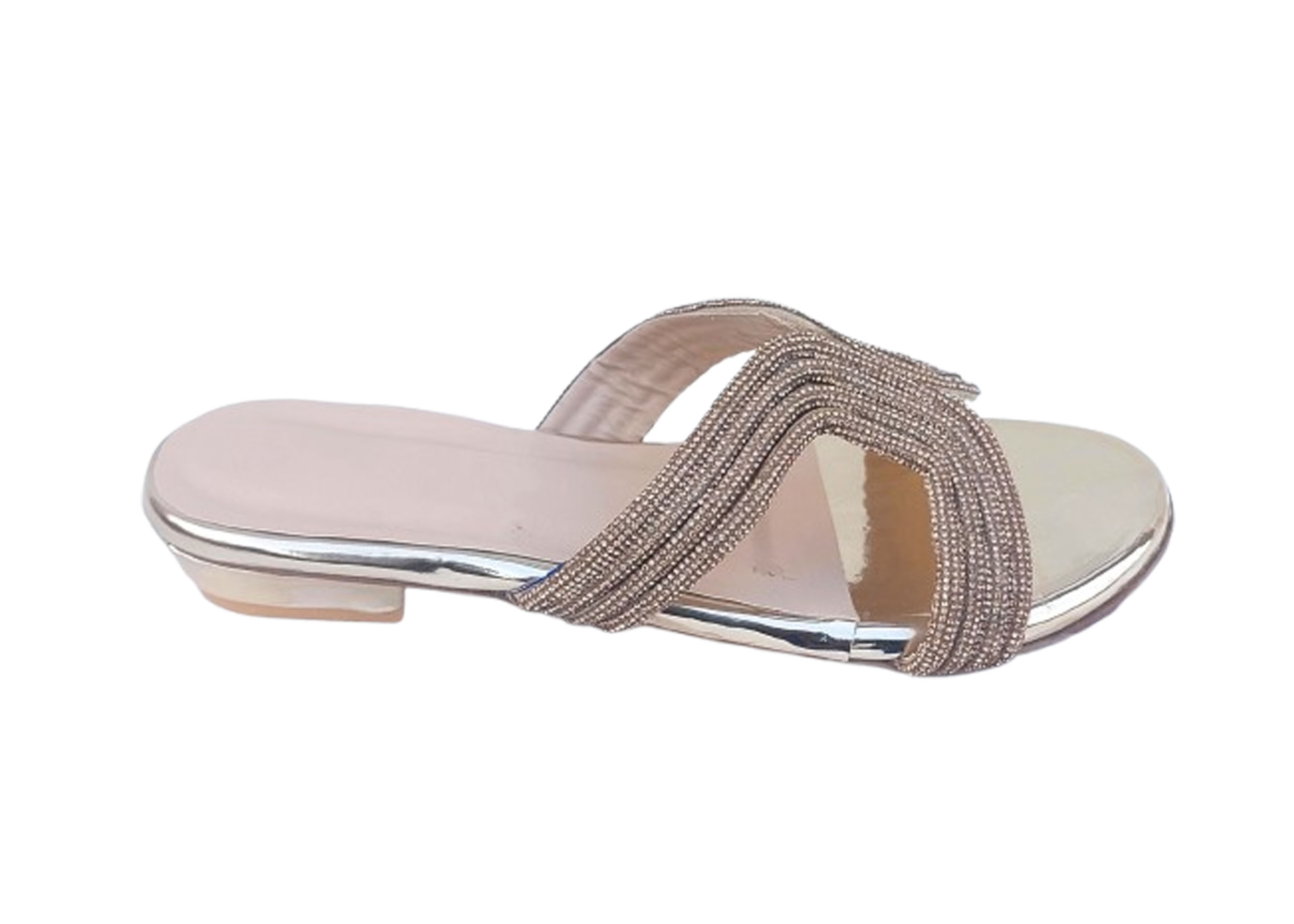Golden Royal Elegance Sandals - Image 3