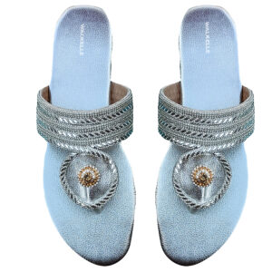 Glamora Rhinestone Buckle Slides