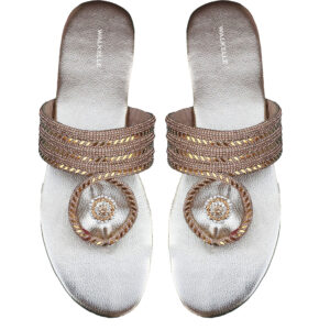 Glamora Rhinestone Buckle Slides