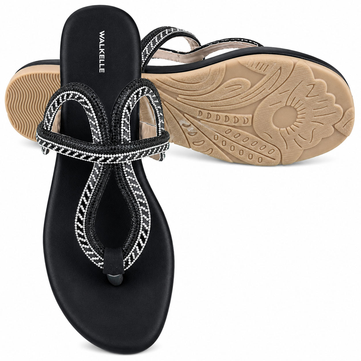 Luxe Royale Rhinestone Flats - Image 4