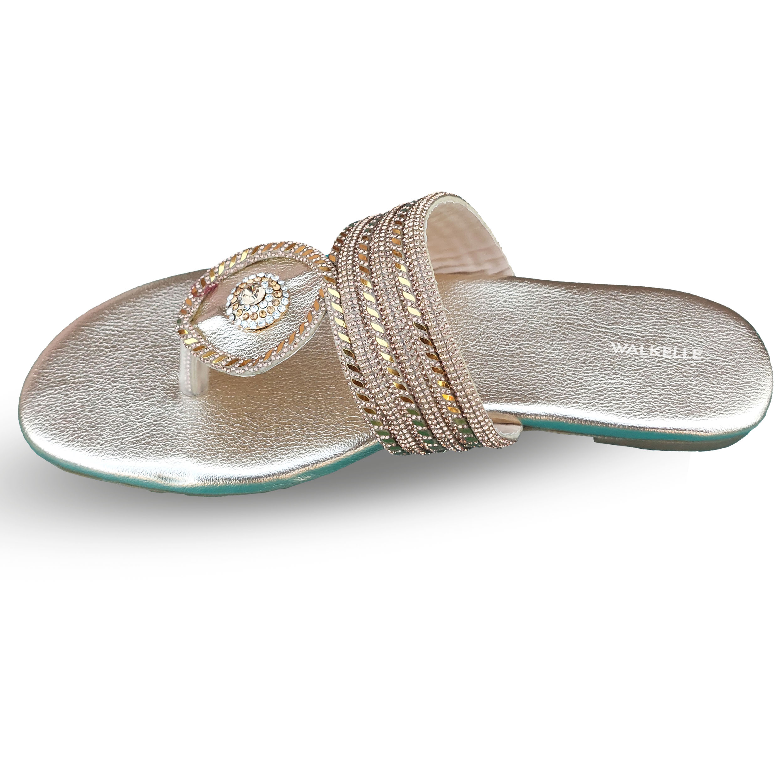 Glamora Rhinestone Buckle Slides - Image 3