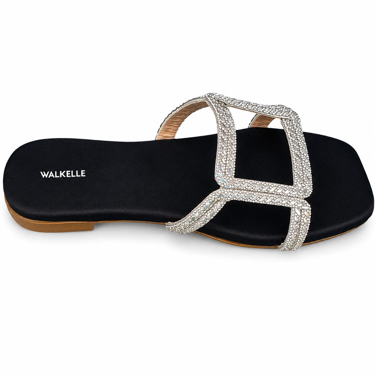 Diamond Frame Rhinestone Slides - Image 2