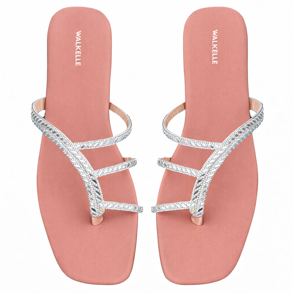 Prestige Rhinestone Comfort Flats