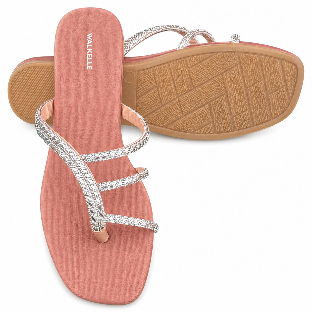 Prestige Rhinestone Comfort Flats - Image 4