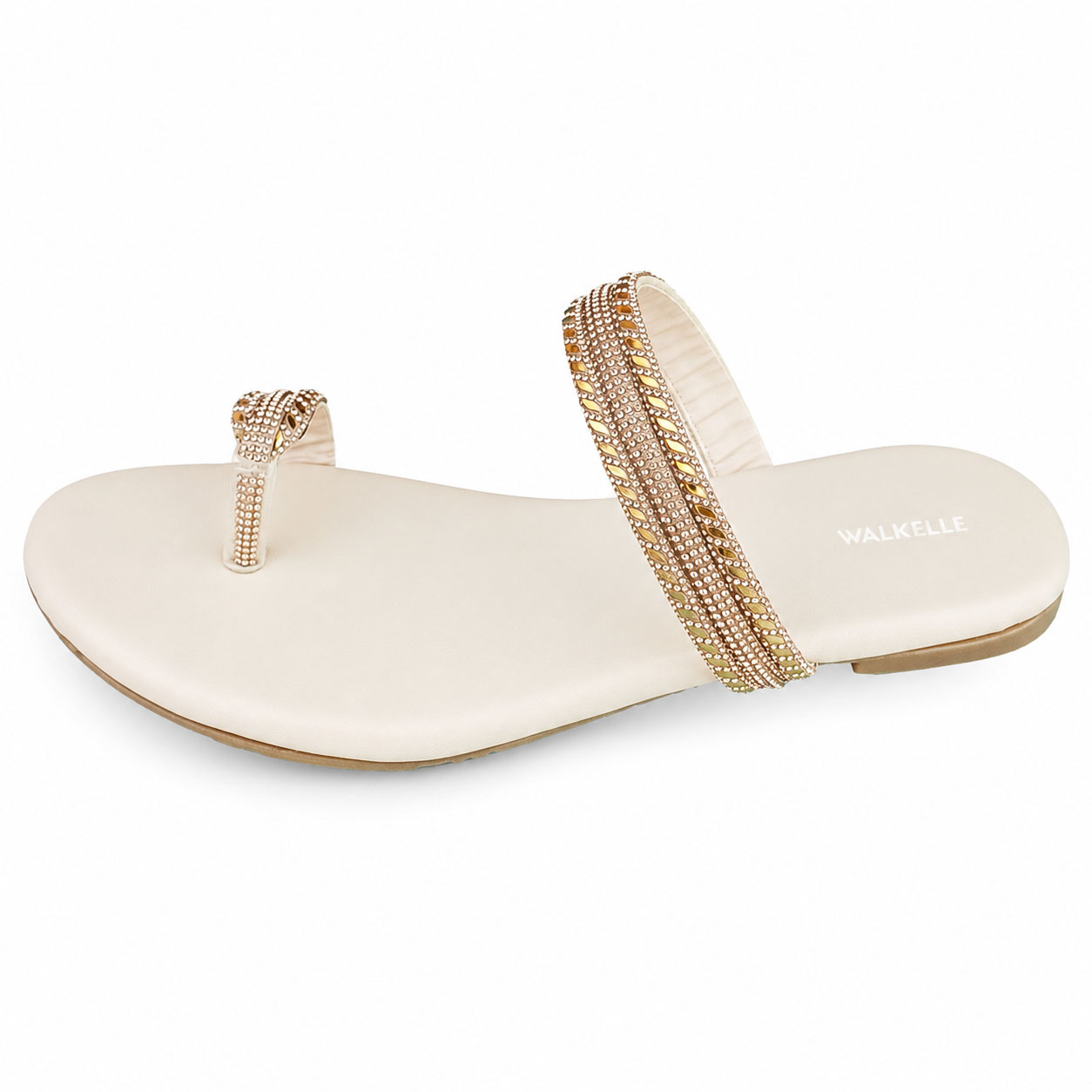 Platinum Sparkle Comfort Slides - Image 3