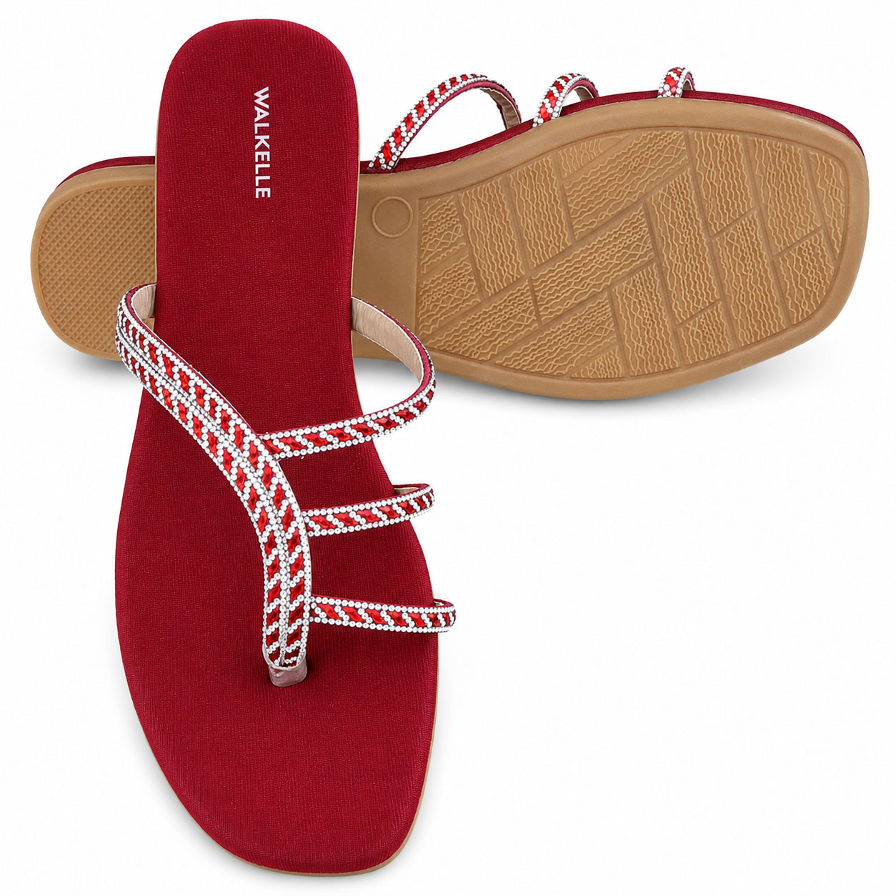 Prestige Rhinestone Comfort Flats - Image 4