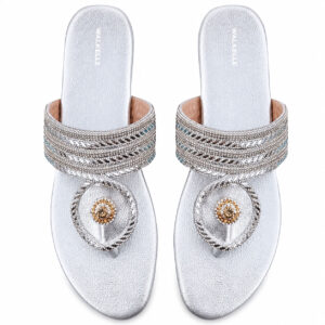 Glamora Rhinestone Buckle Slides