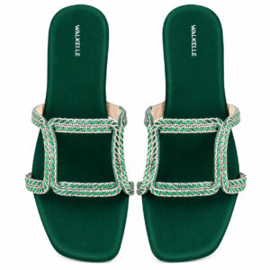 Diamond Frame Rhinestone Slides