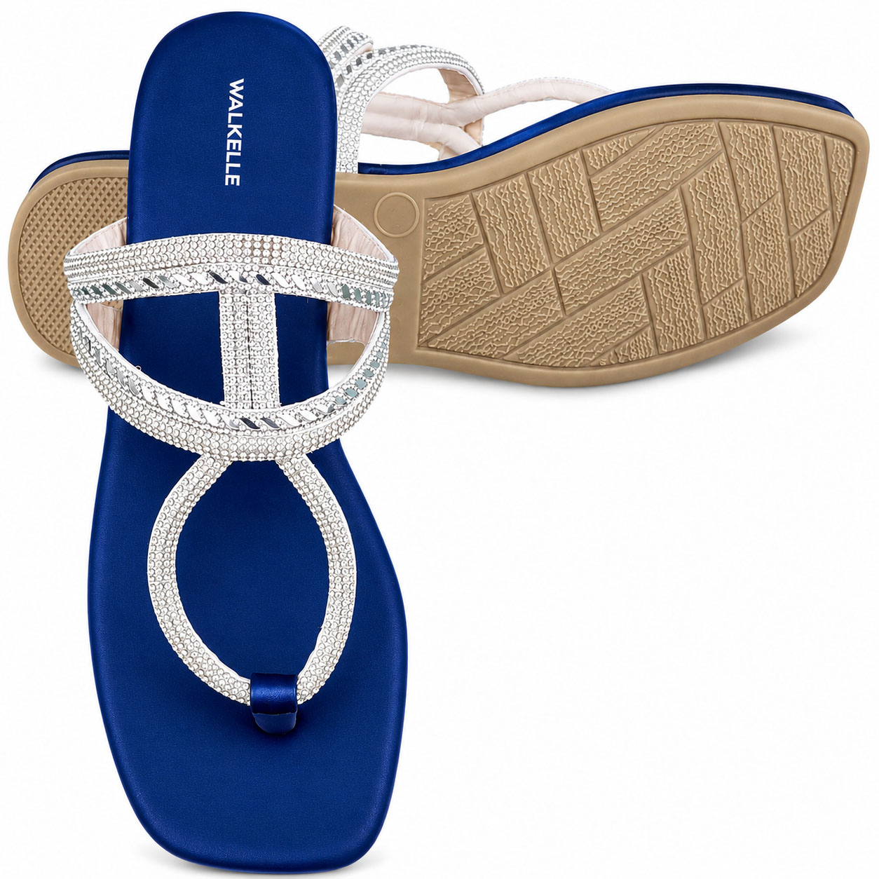 Prestige Rhinestone Comfort Flats - Image 4