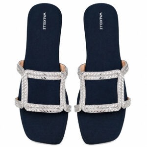 Diamond Frame Rhinestone Slides